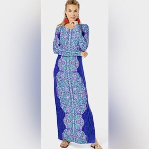 Lilly Pulitzer Emmarie maxi dress Bonita Babe size large colorful comfortable